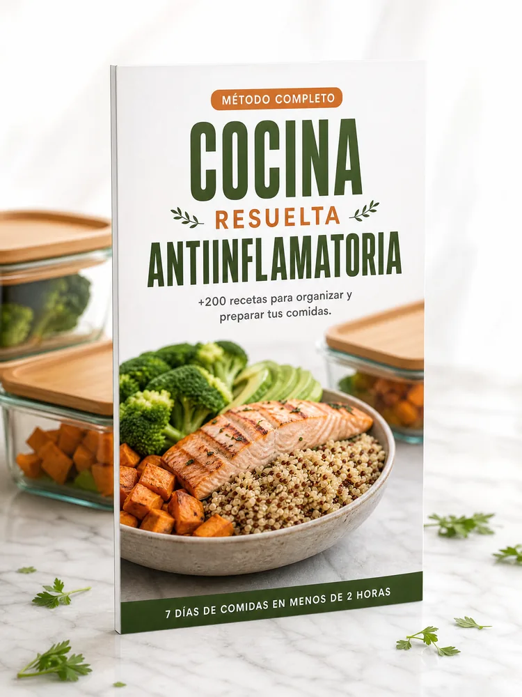 Cocina Resuelta Antiinflamatoria, el método completo con +200 recetas